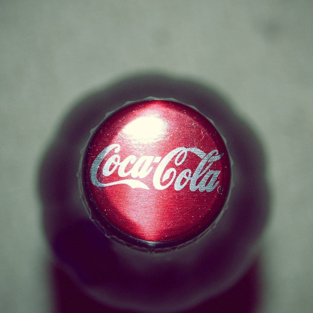 Крышка бутылки с Кока-Колой