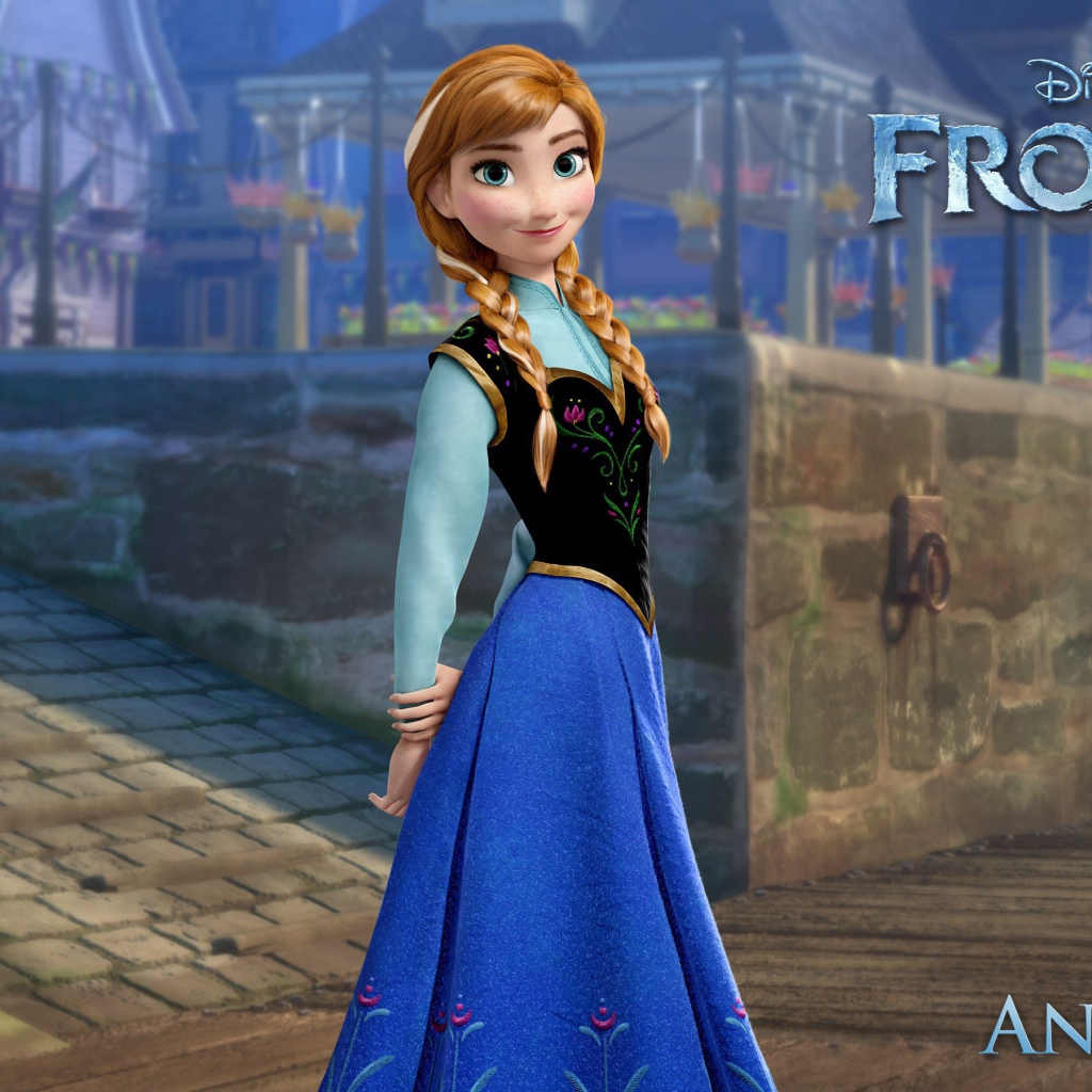 Анна из мультфильма Холодное сердце