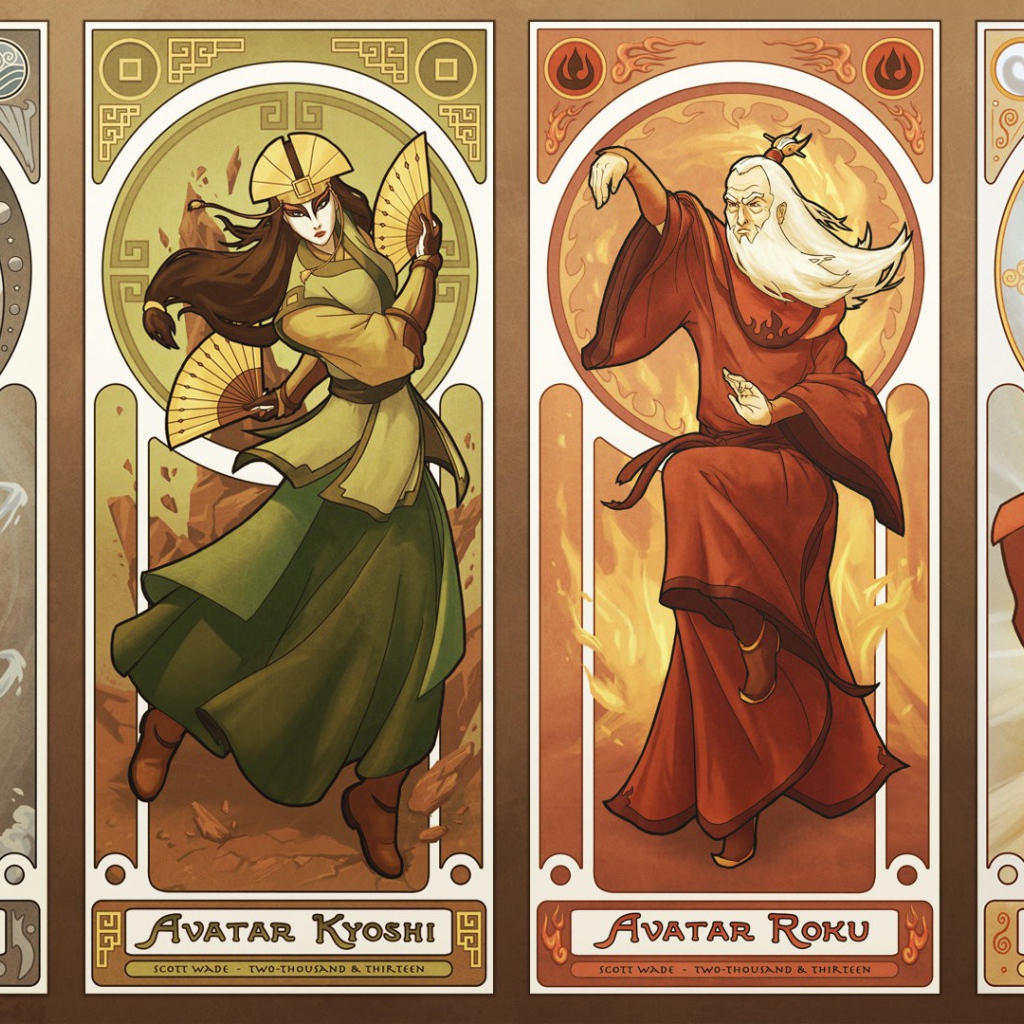 Аватары из мультфильма Легенда о Корре