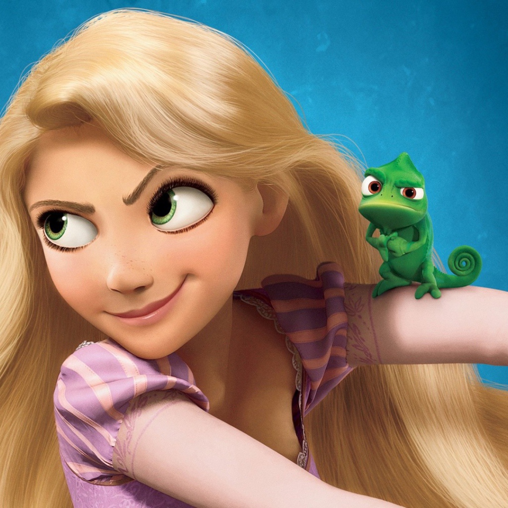 Блондинка принцесса из мультфильма Диснея