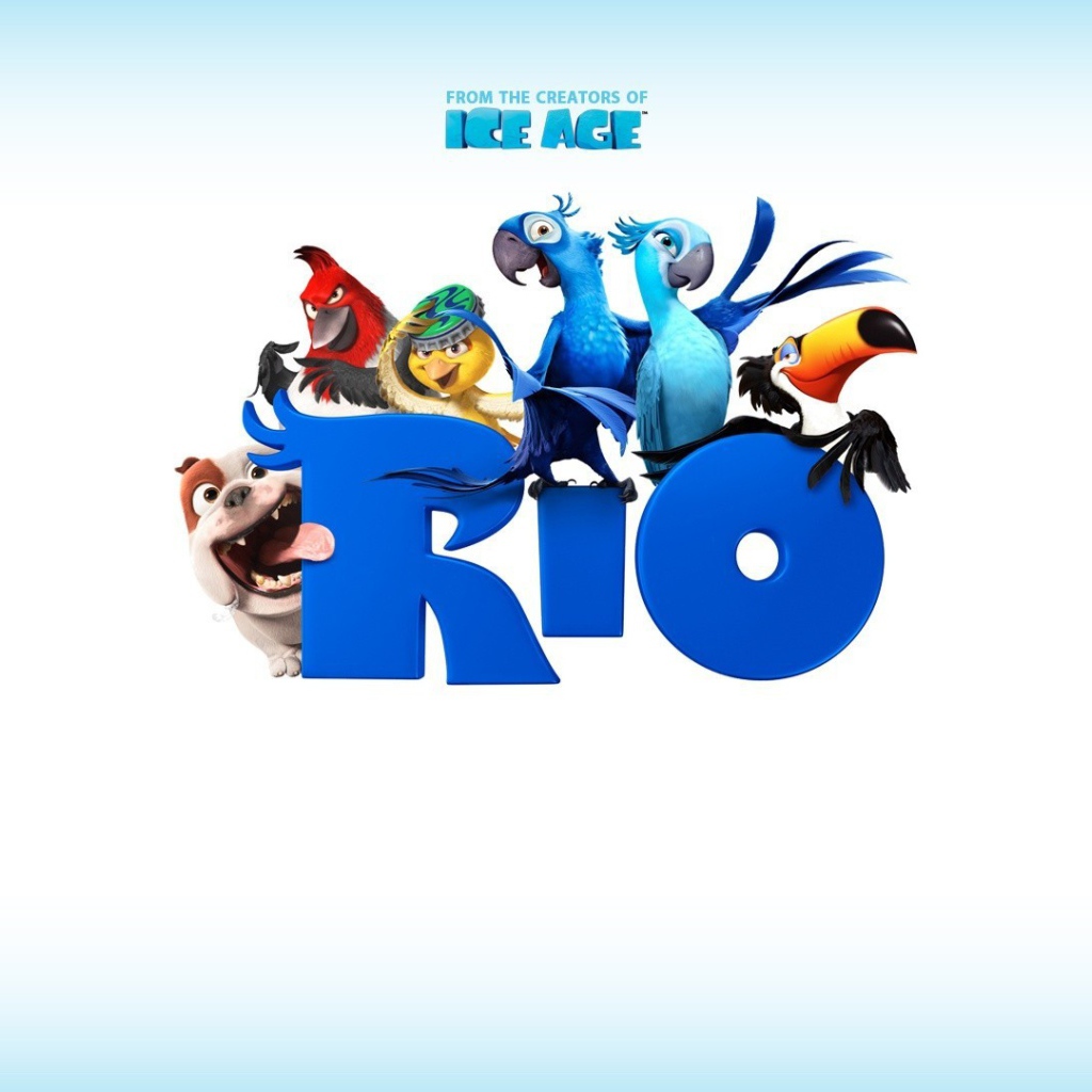 Постер мультфильма Рио