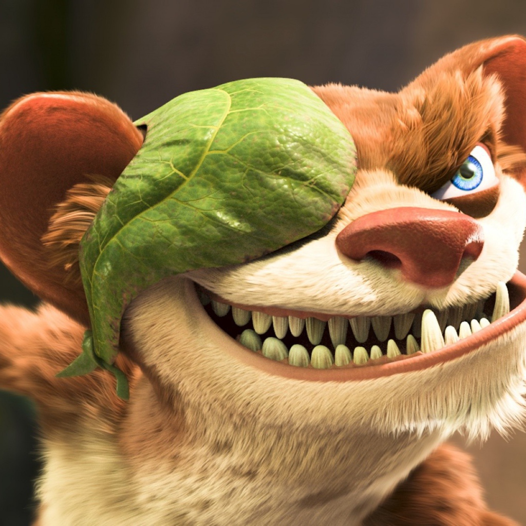 Злое животное из мультфильма