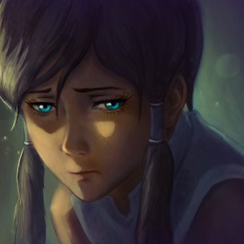 Девушка из мультфильма Легенда о Корре