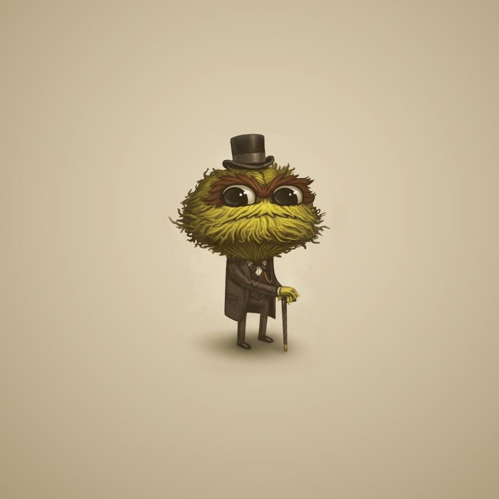 Шляпа на голове Оскара