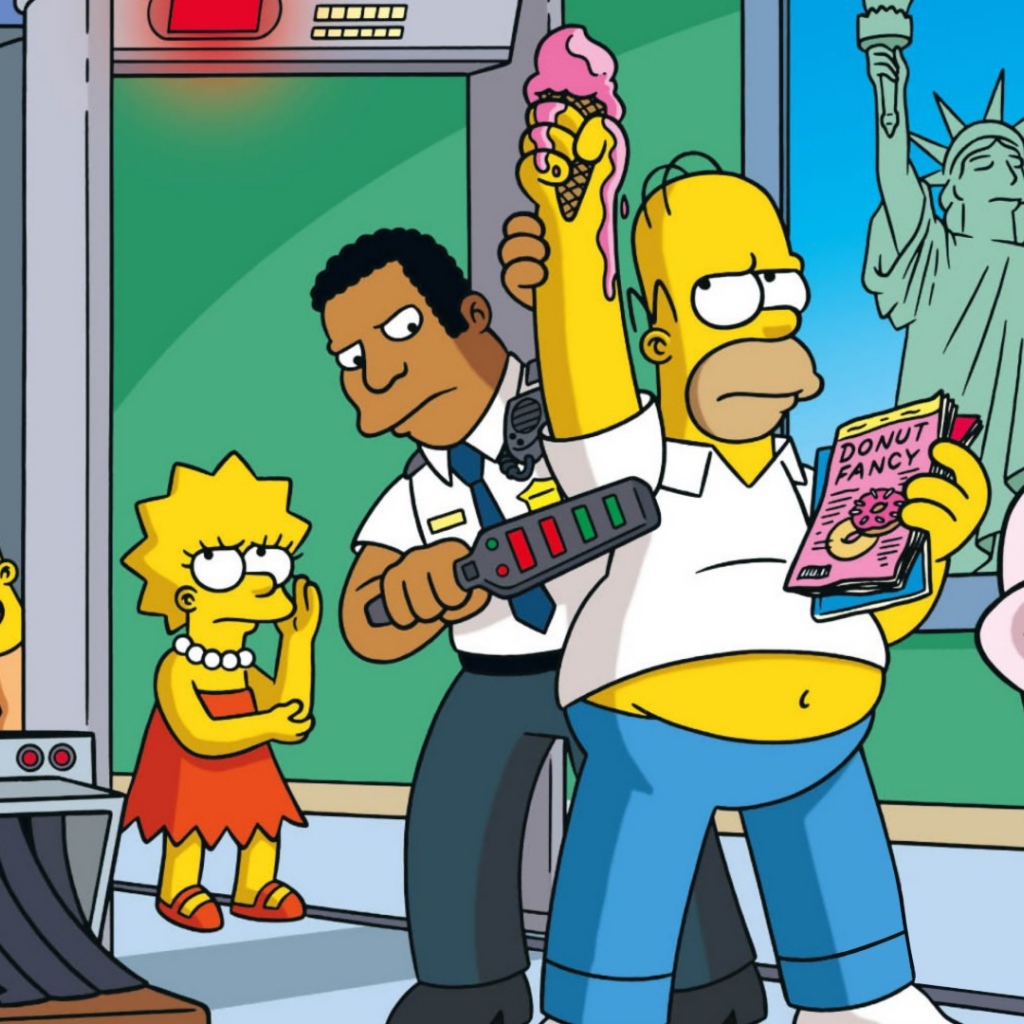Гомера Симпсона обыскивают