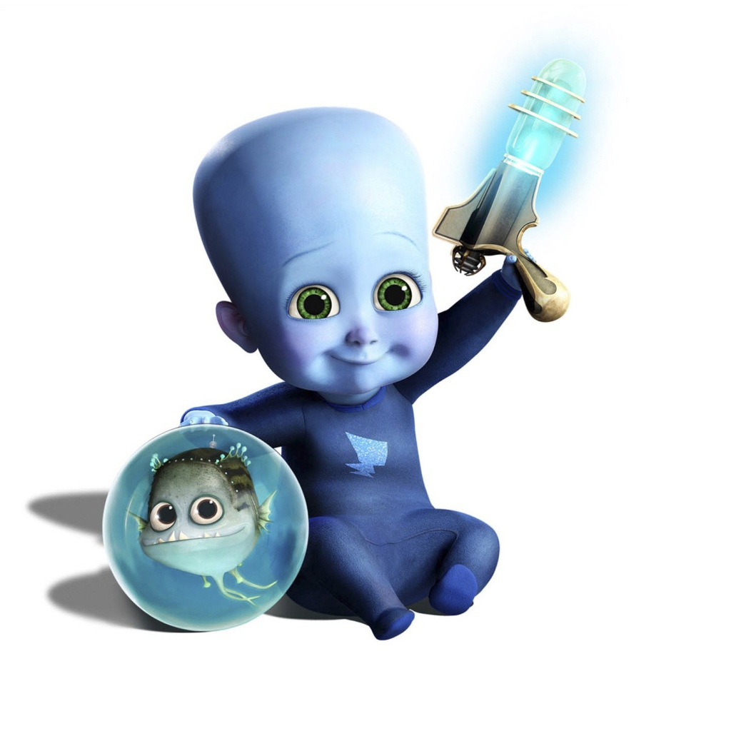 Малыш из мультфильма Мегамозг