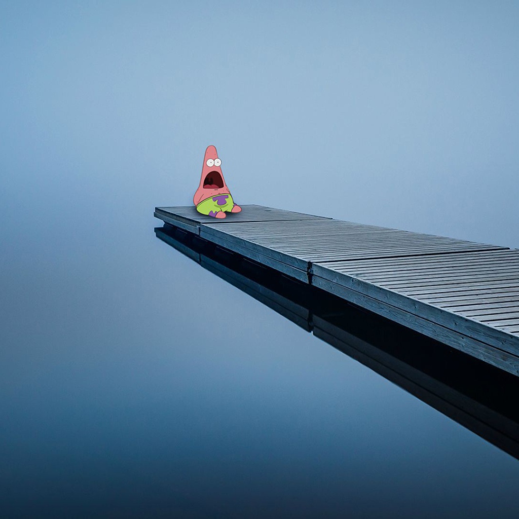 Патрик на причале, Спанч Боб