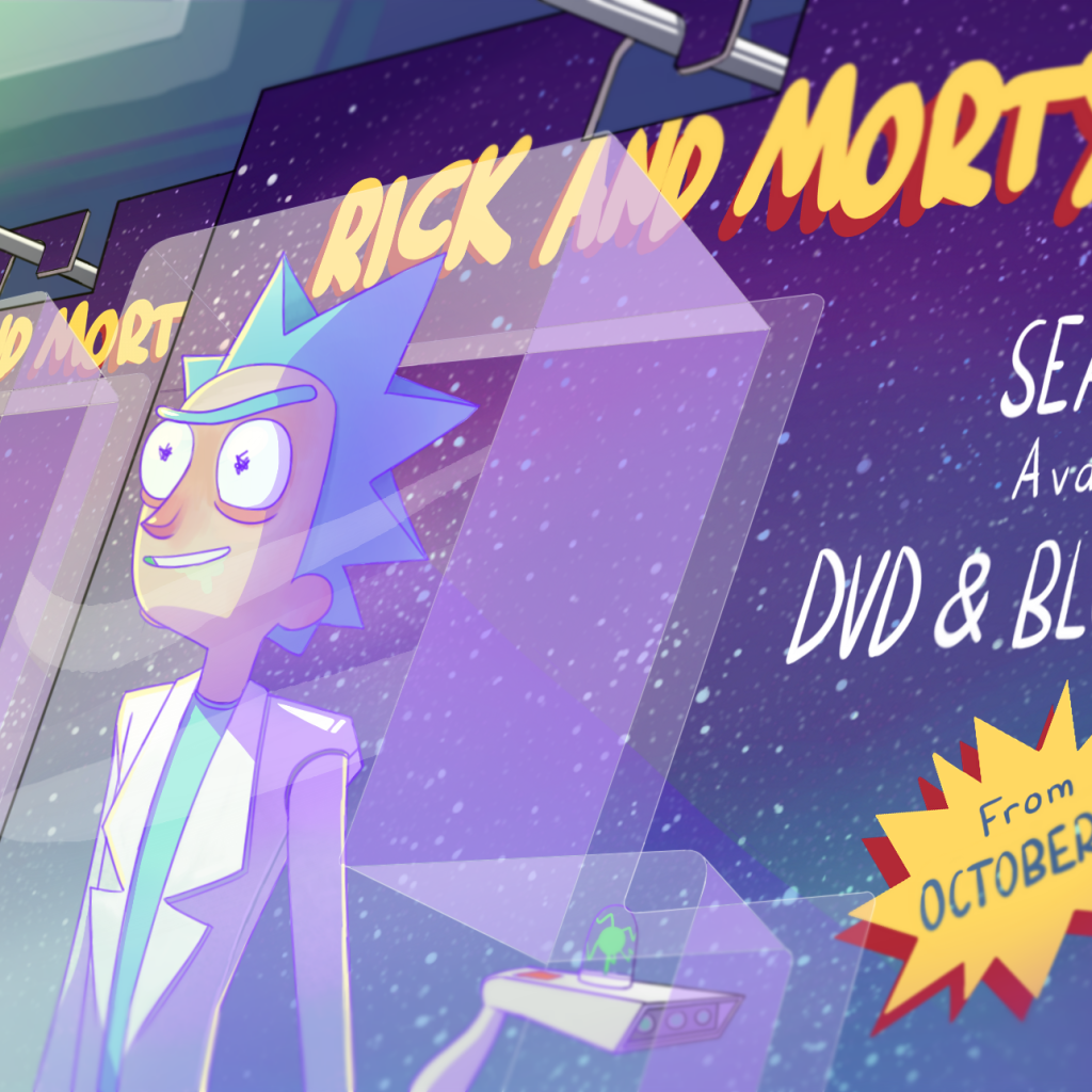 Кадр из мультфильма Рик и Морти