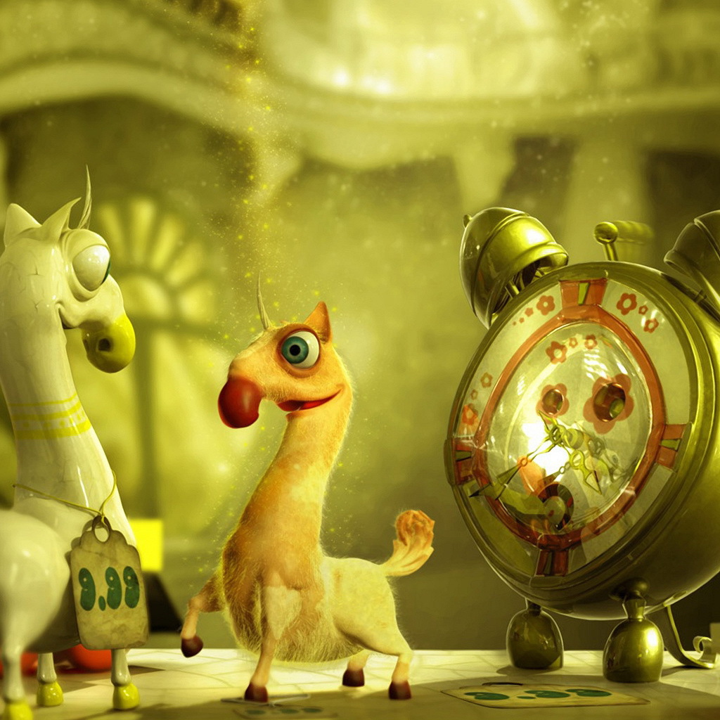 Будильник и лошадки