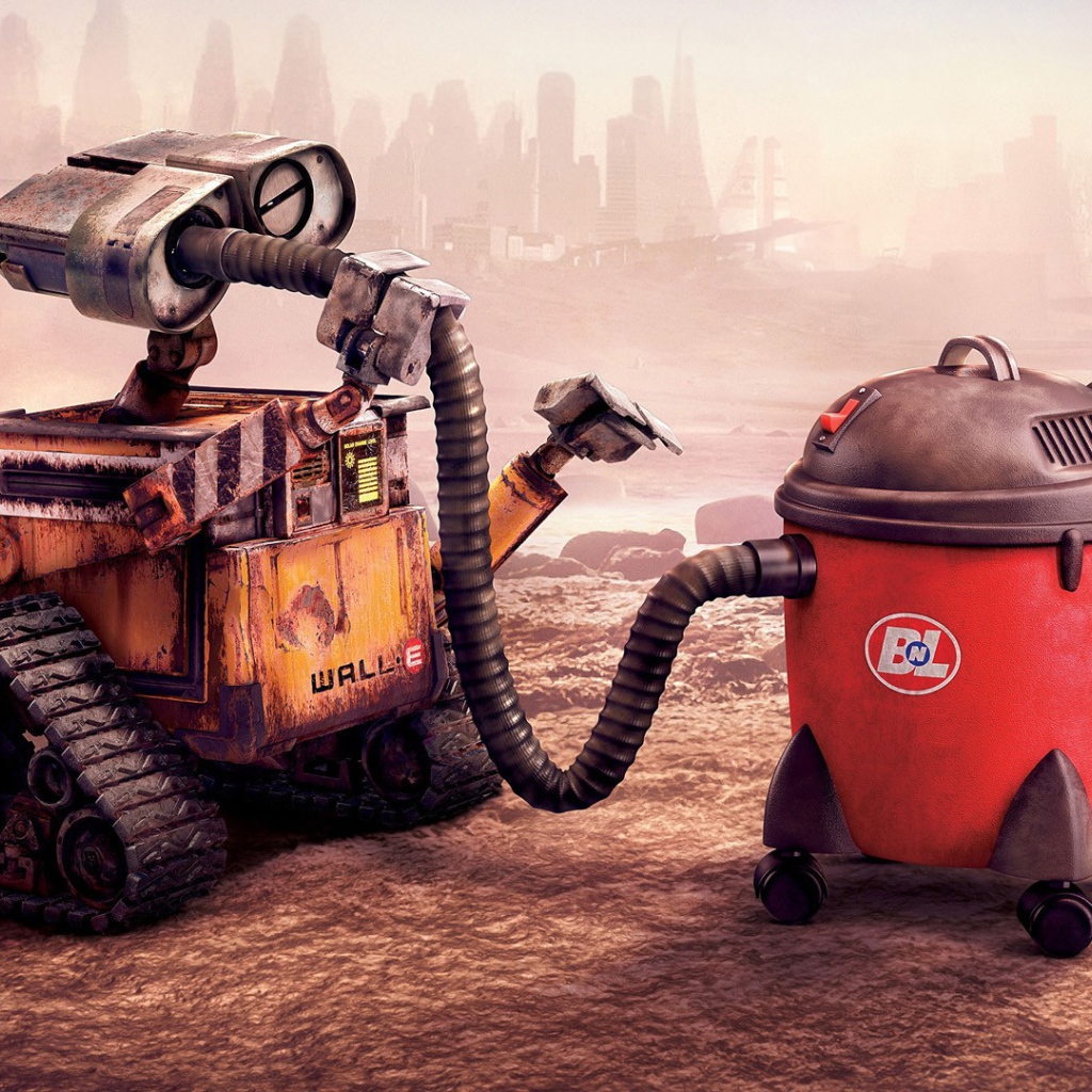 WALL·E и пылесос