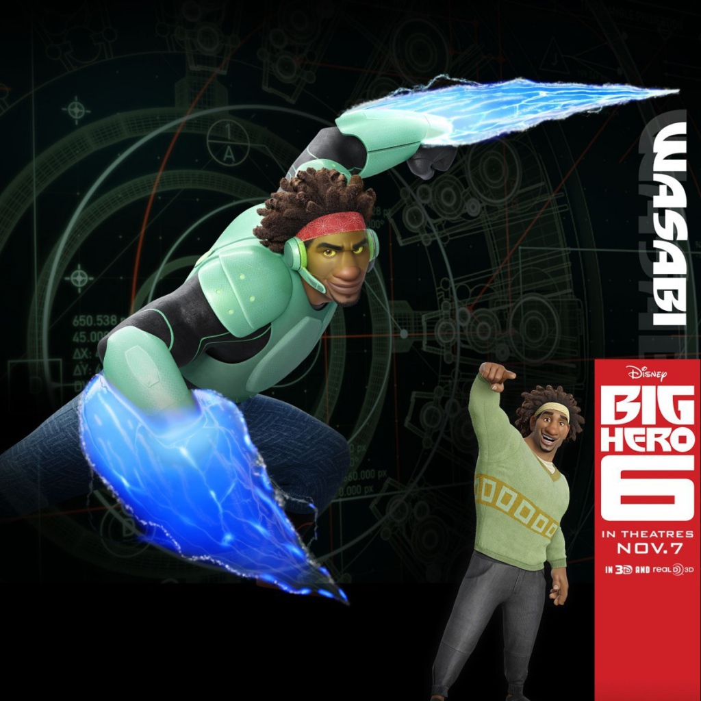 Васаби, мультфильм Город героев