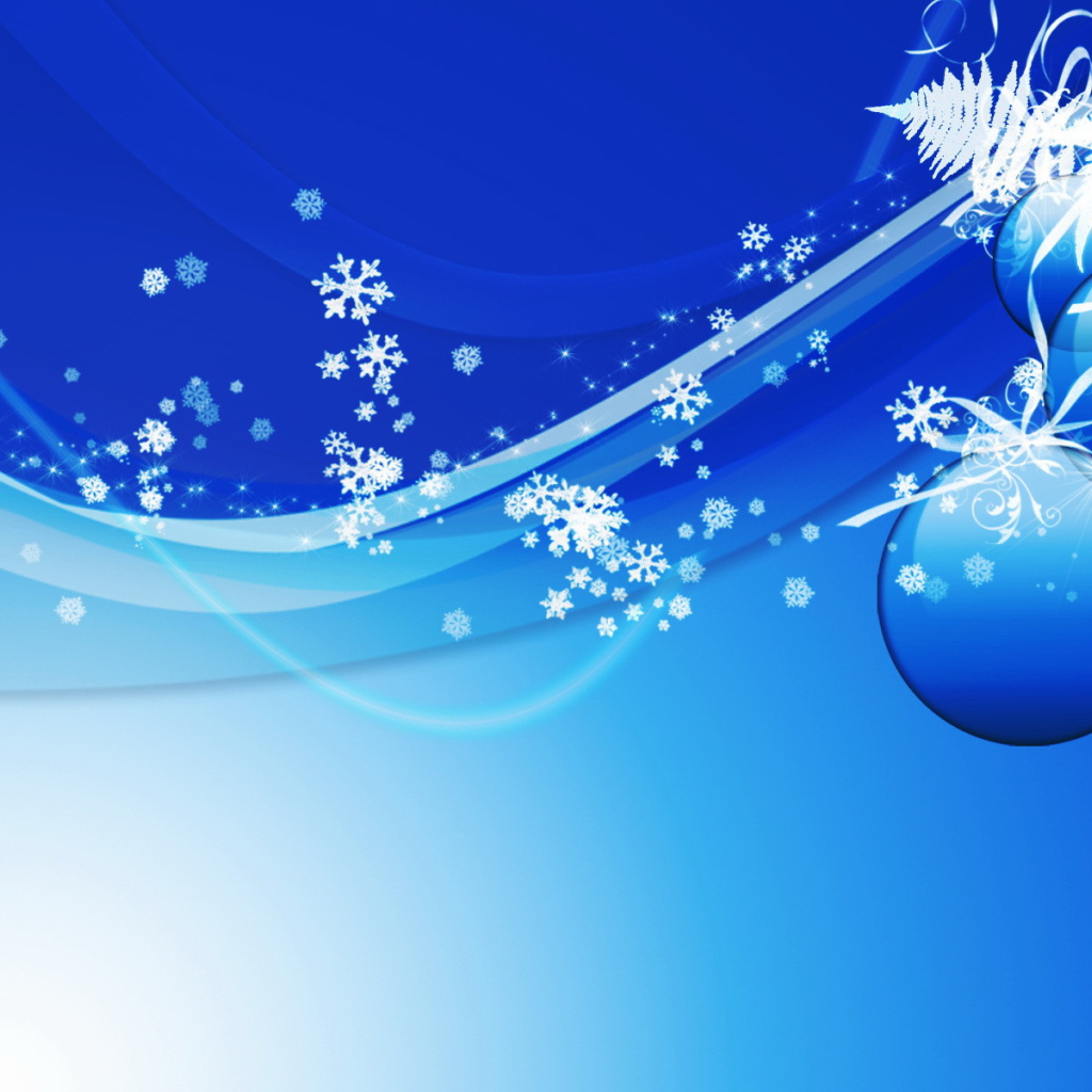 Рождественская синева