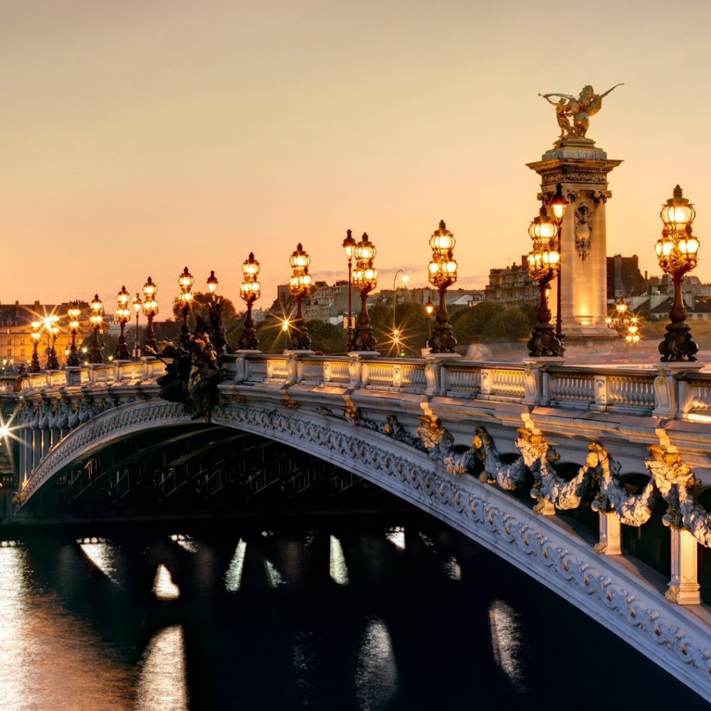 Мост Александра III в Париже