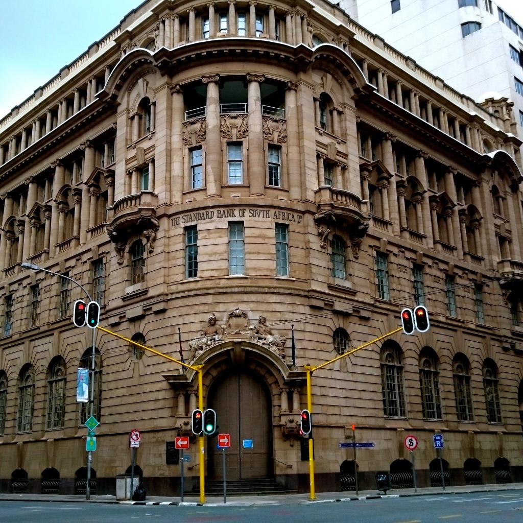 Здание банка в Йоханнесбурге