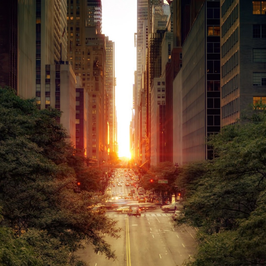 Деловой центр США город Нью-Йорк