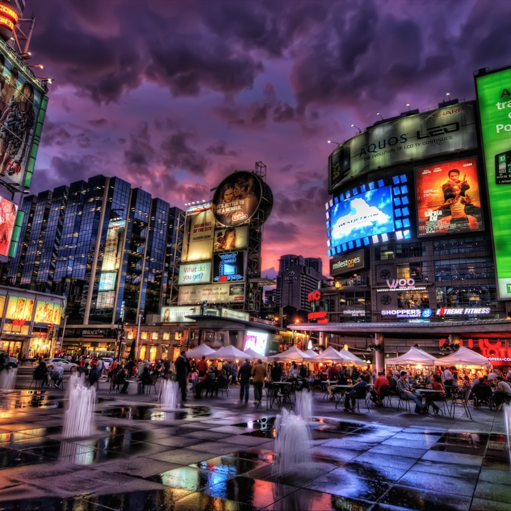 Город Торонто в Канаде