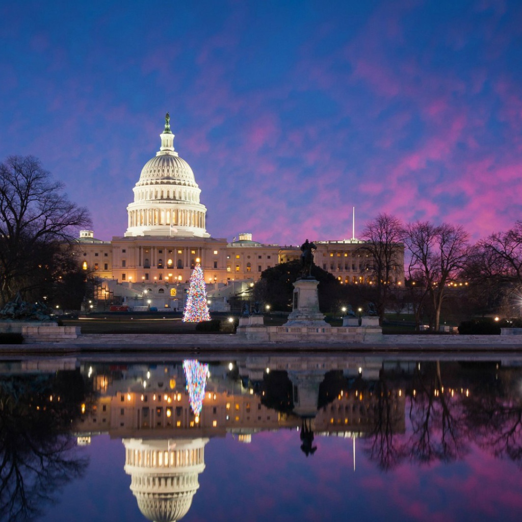 Здание конгресса в Вашингтоне