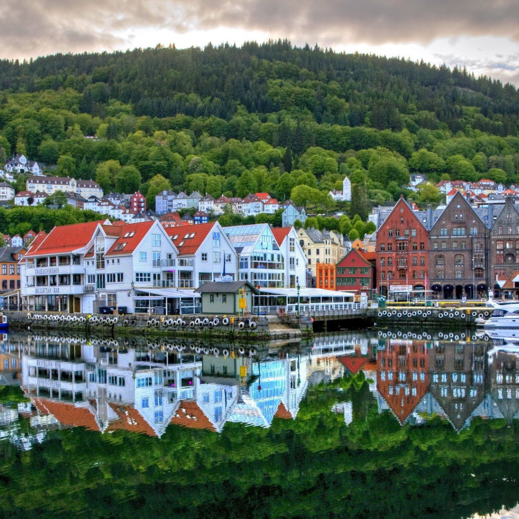 Уютный европейский город