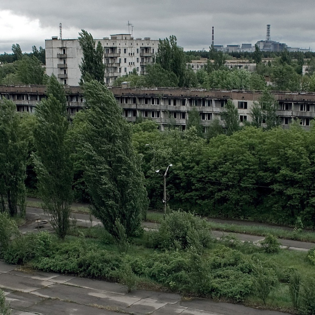 Мертвый город в Чернобыле