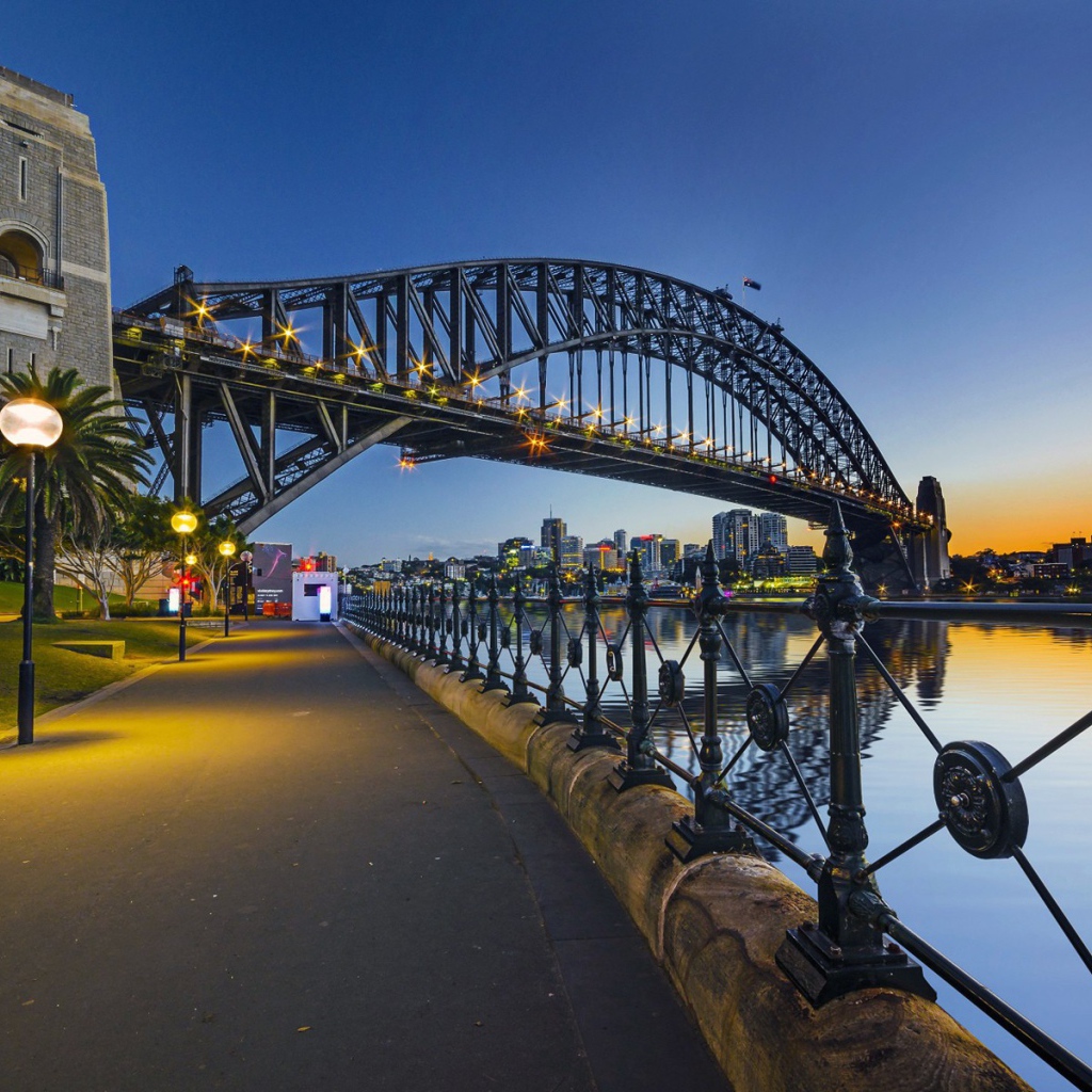 Вечерняя набережная в Сиднее