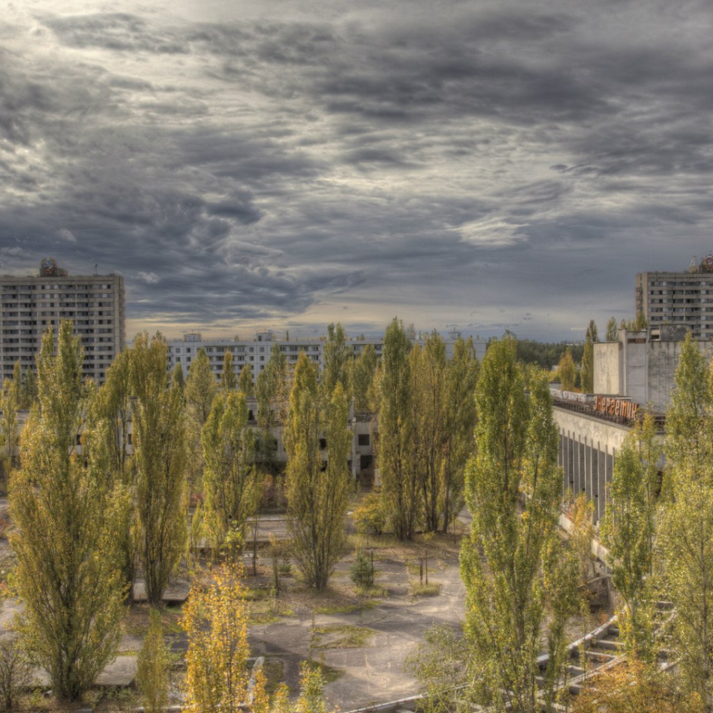 Заброшенный город Припять в Украине