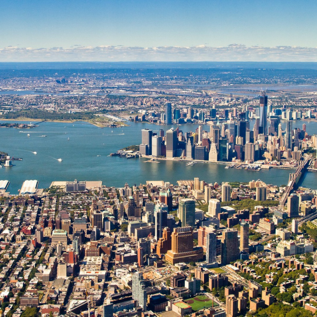 Большая панорама Нью-Йорка