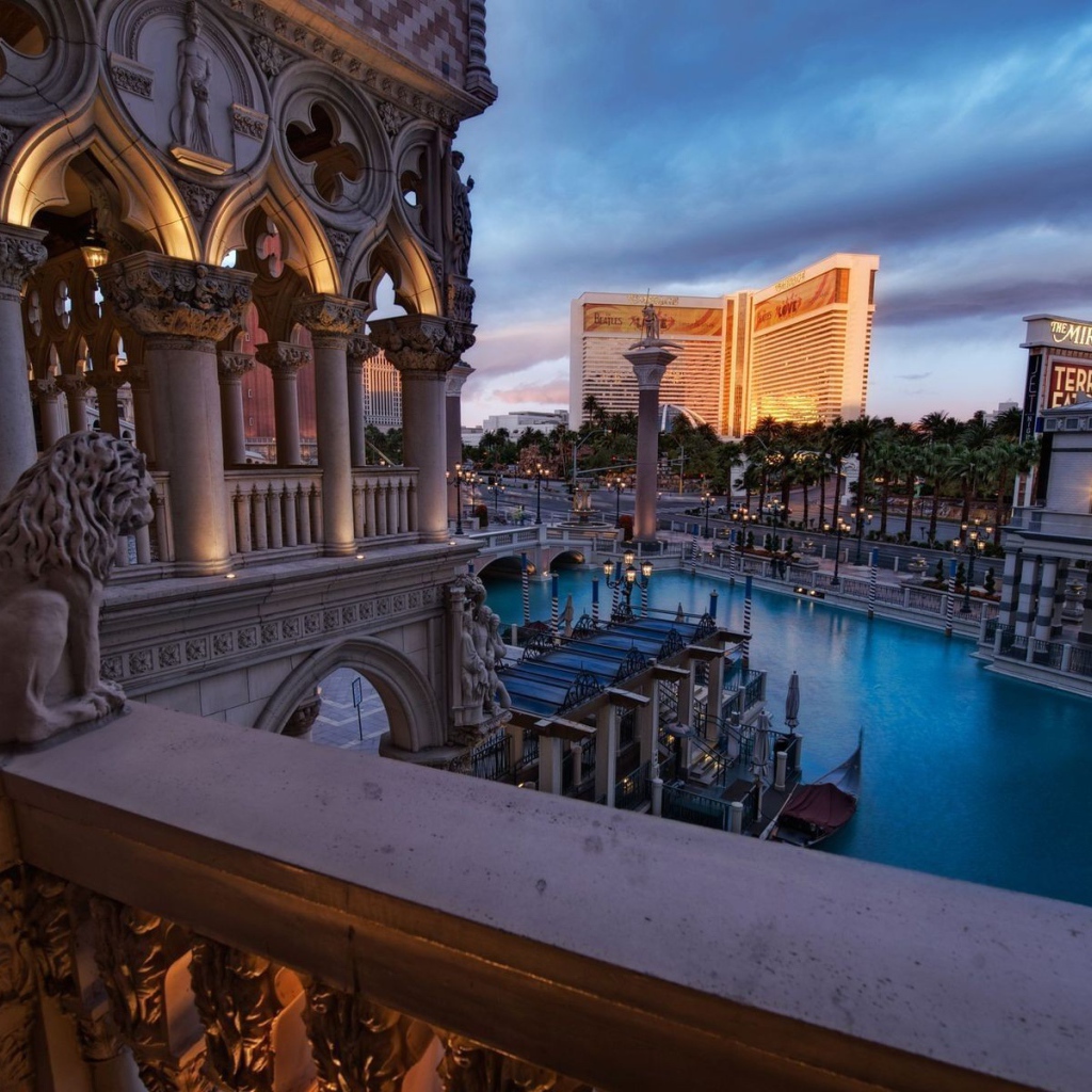 Маленькая Венеция в Лас-Вегасе