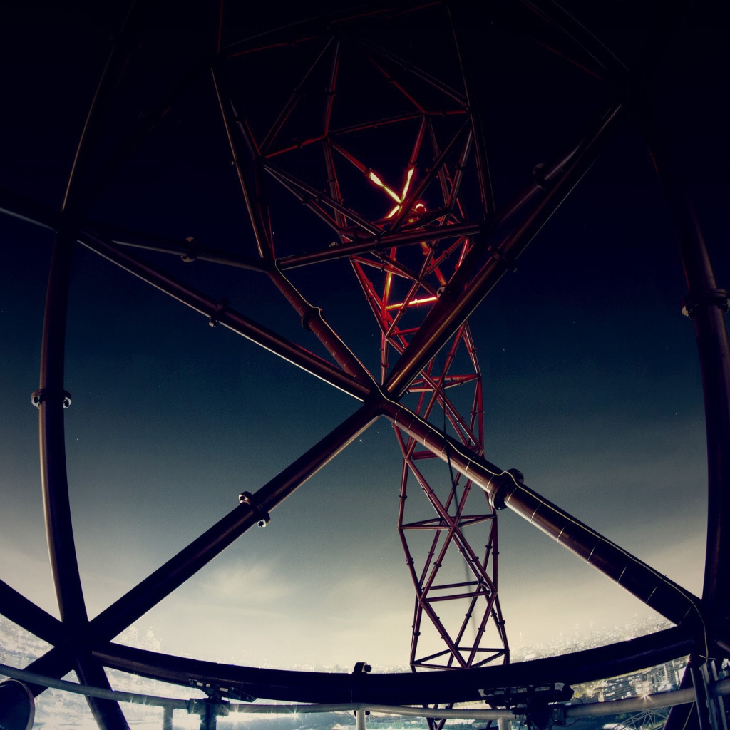 Металлические конструкции телевышки