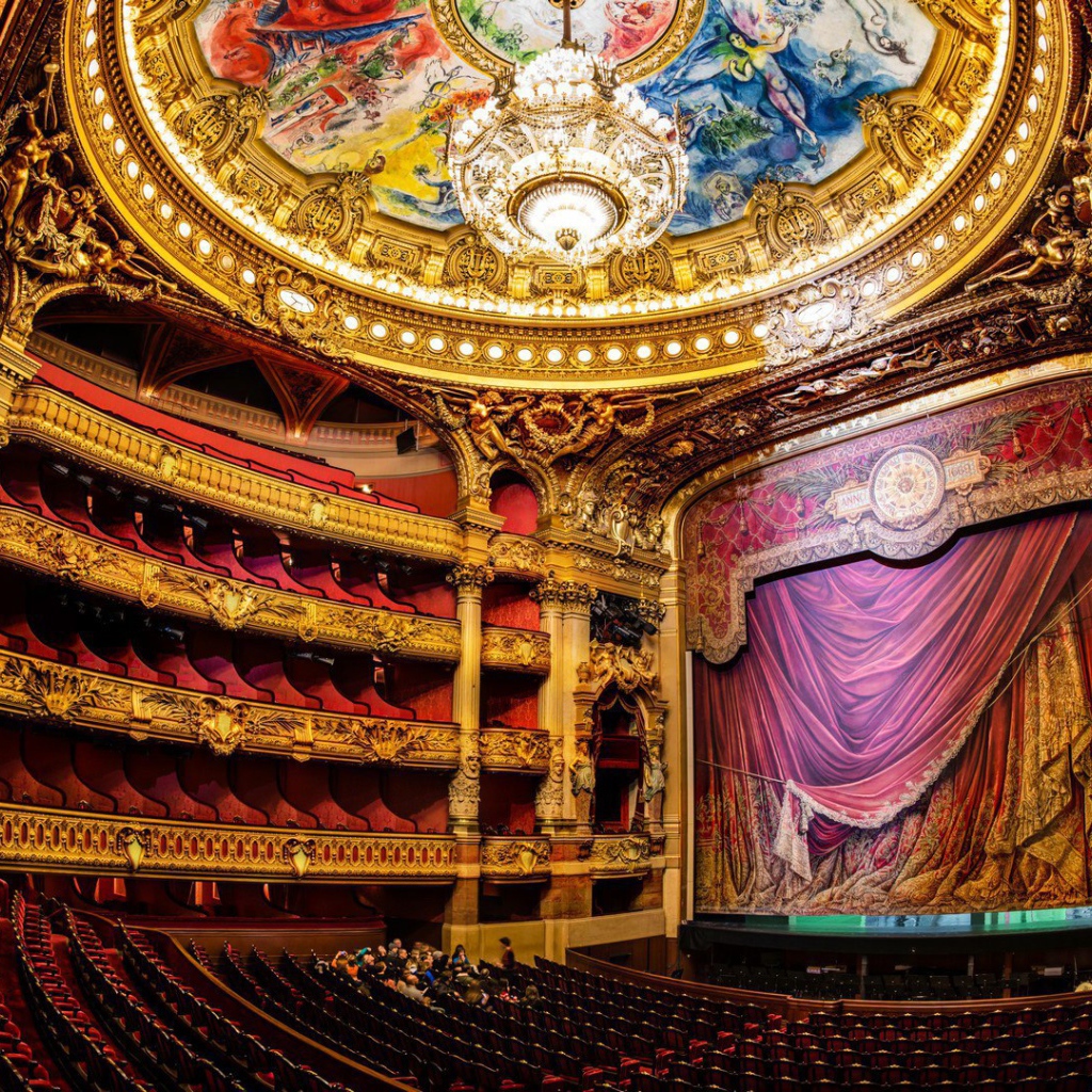 Театр Опера Гарнье в Париже