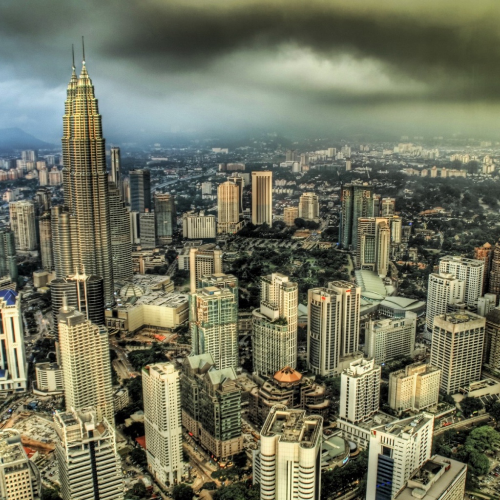 Панорама города Куала-Лумпур