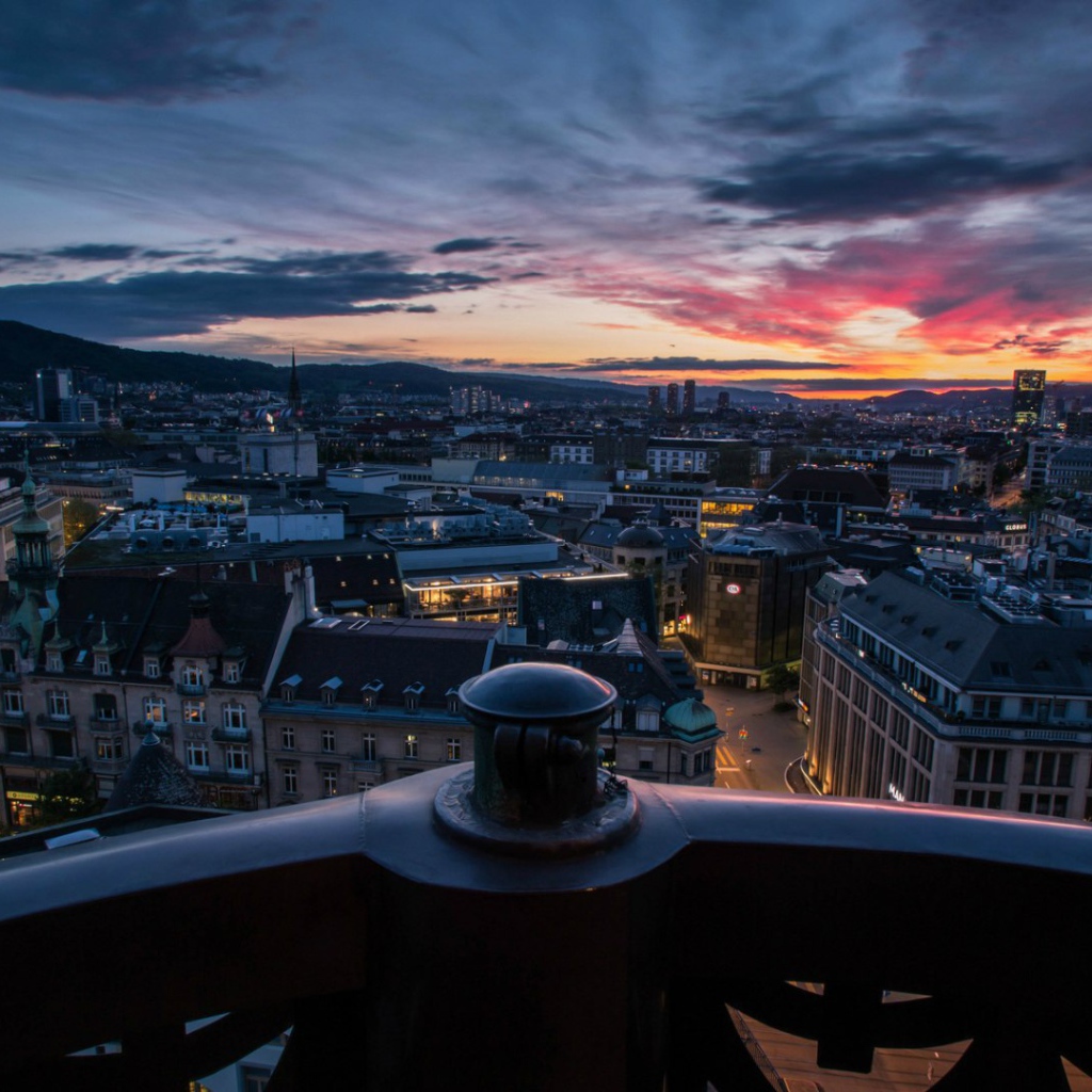 Панорама Цюриха, Швейцария