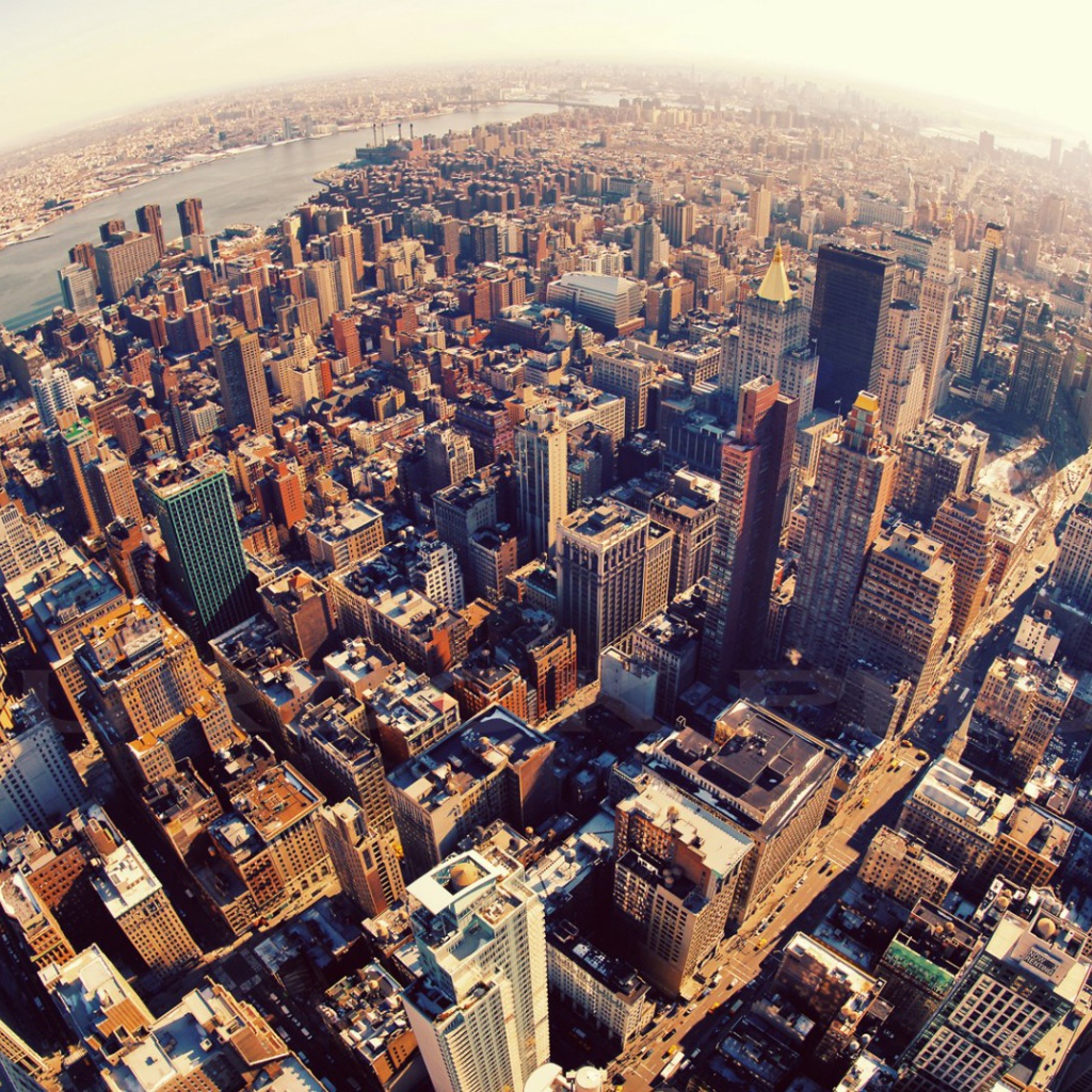 Панорама города Нью-Йорк