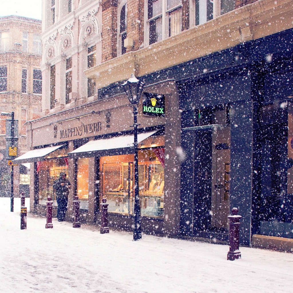 Police Street, Манчестер. Великобритания