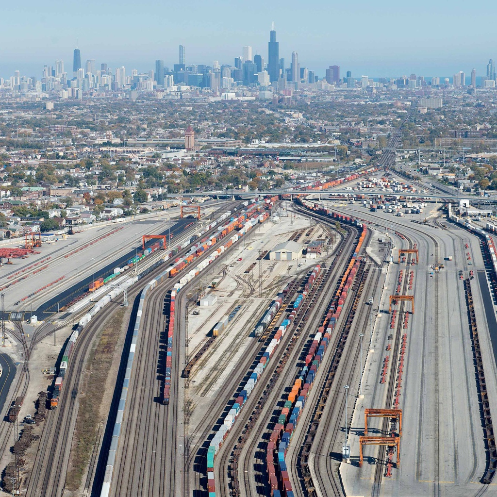 Железная дорога в Чикаго