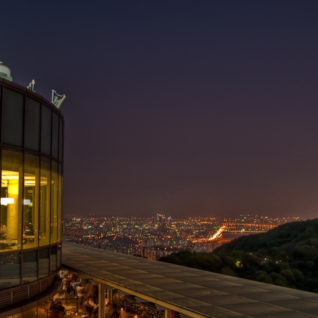 Ресторан с видом на Токио