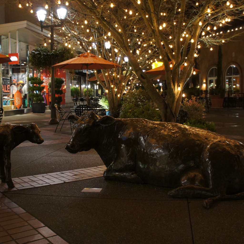 Скульптуры на улице Сиэтла