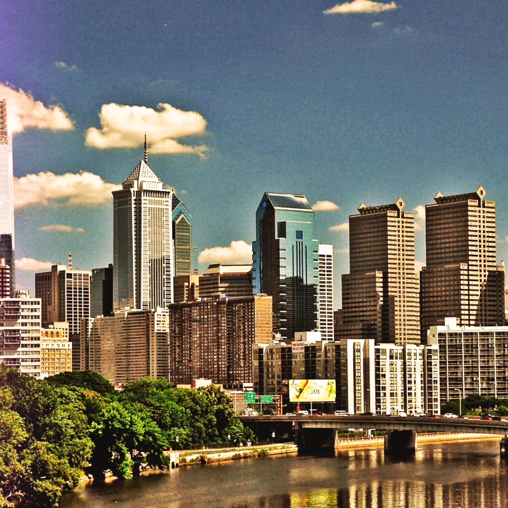 Небоскребы города Филадельфия