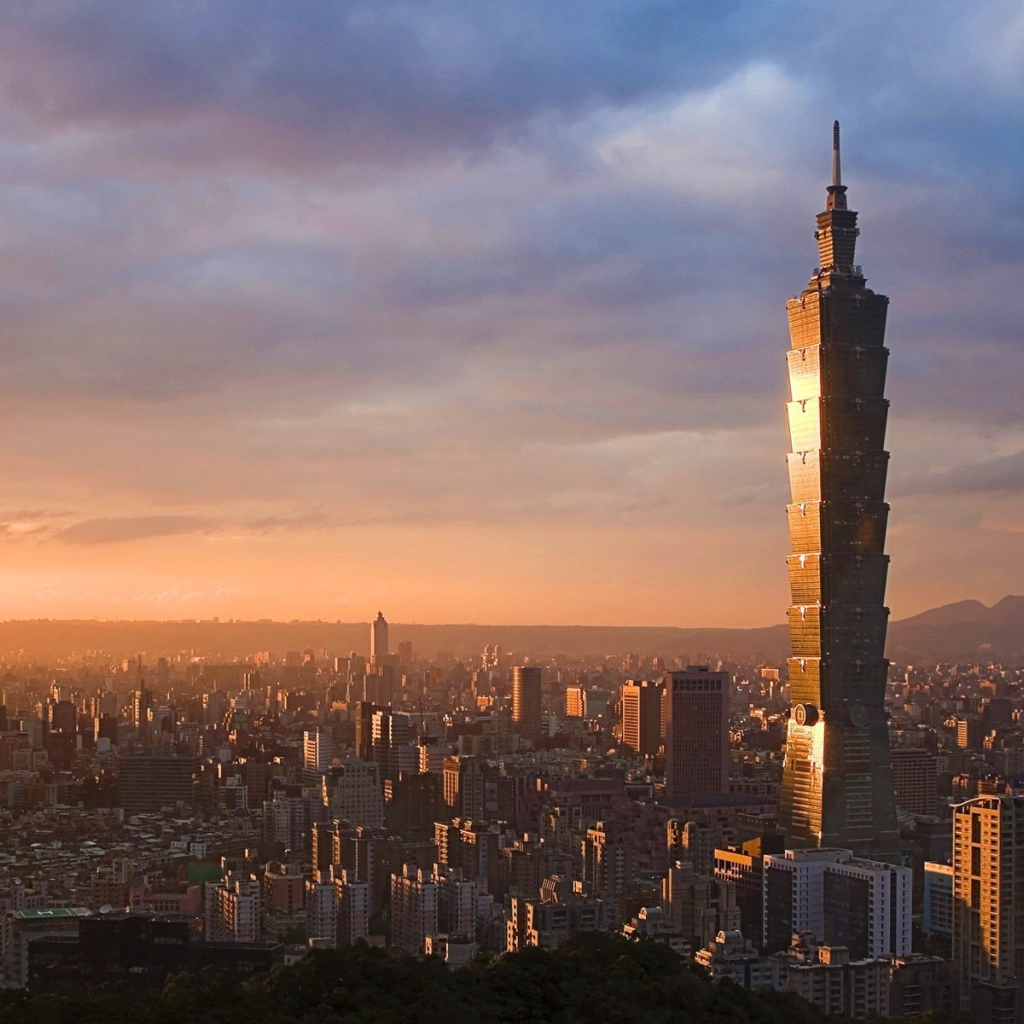Небоскреб Тайпей 101 на Тайване