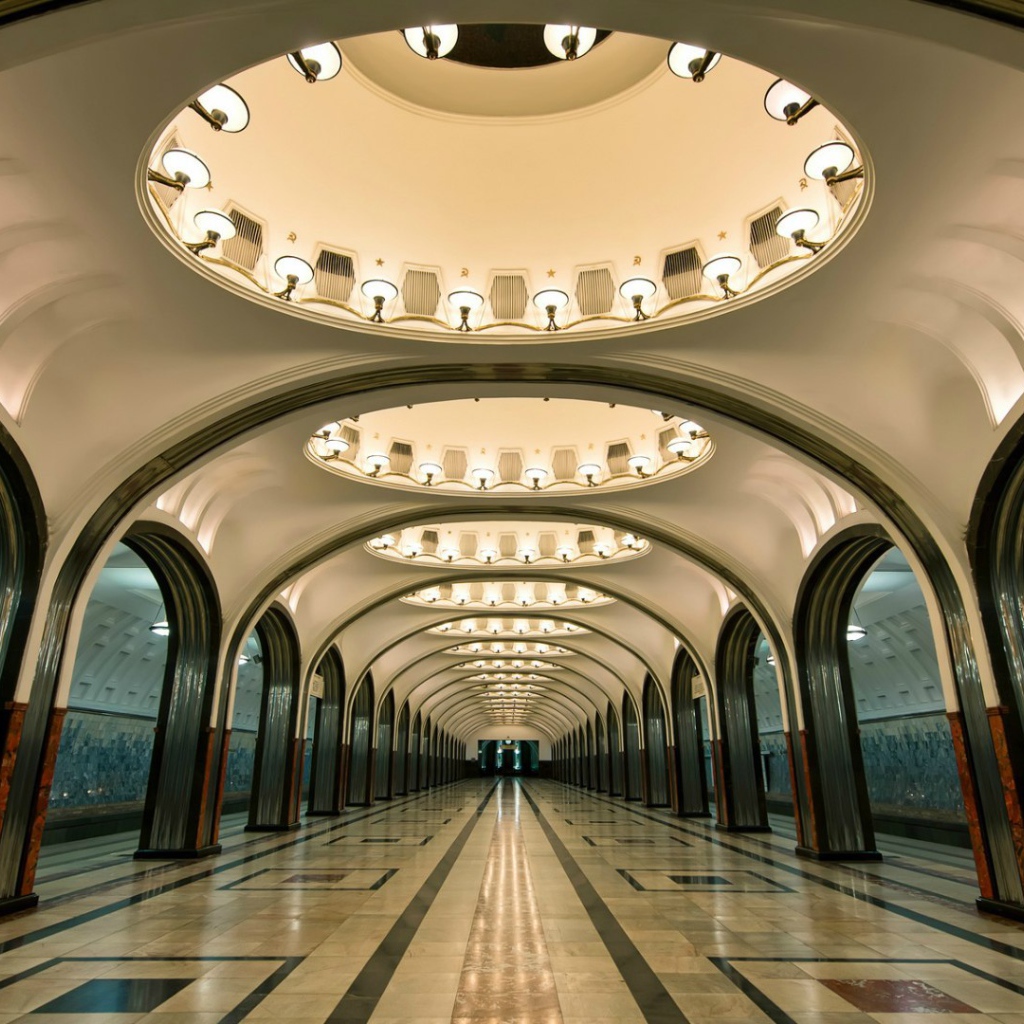 Станция метро в Москве