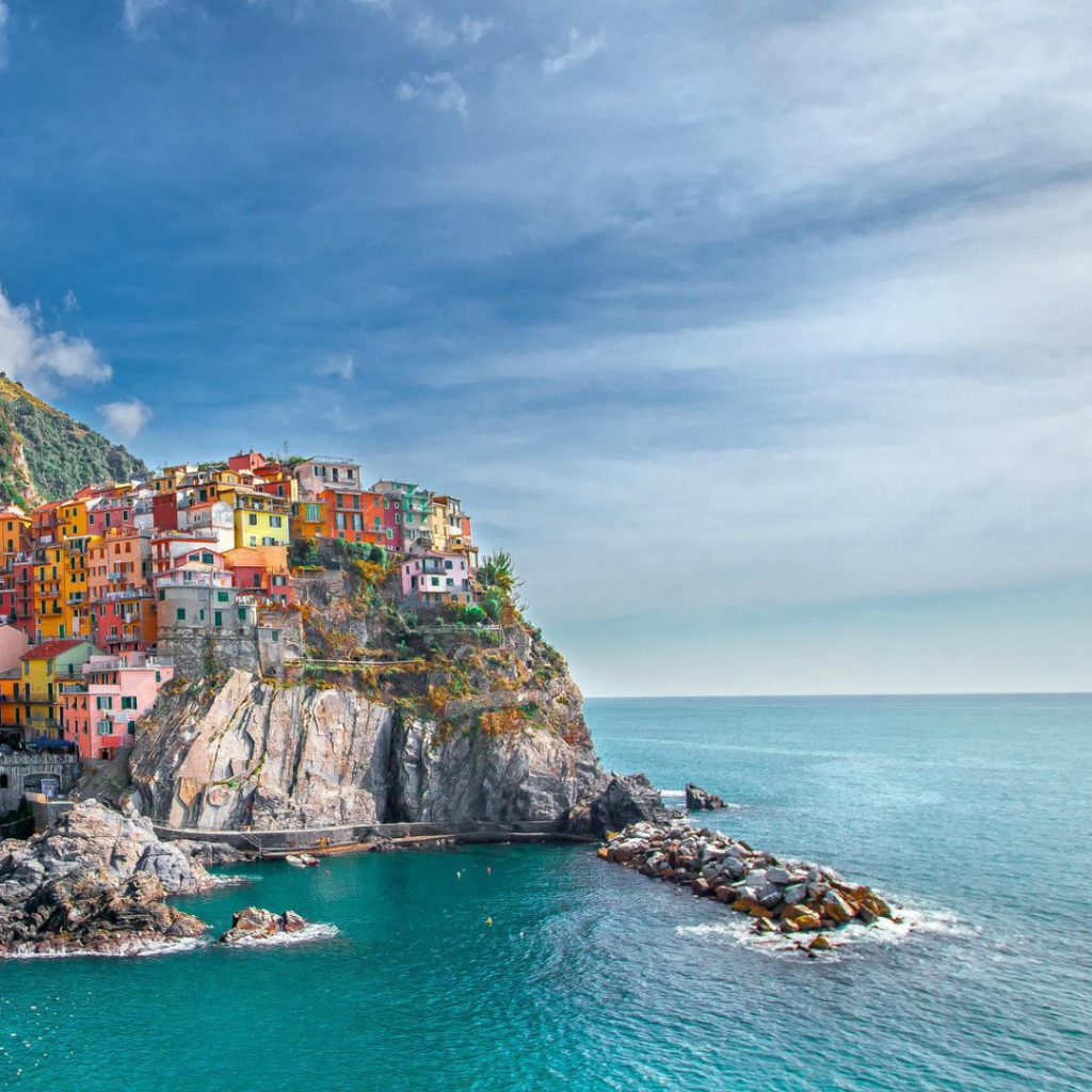 Городок Манарола, Италия