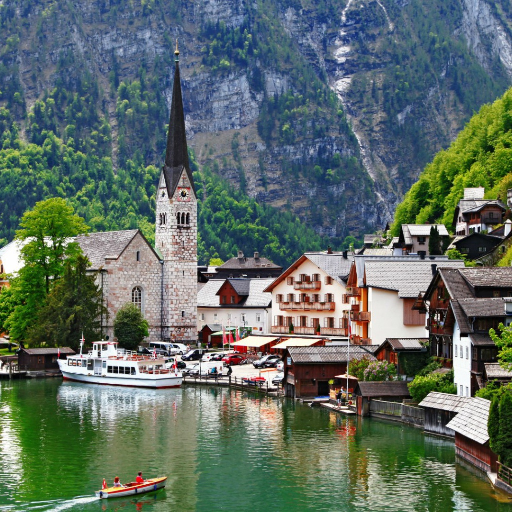 Городок Зальцкаммергут, Австрия