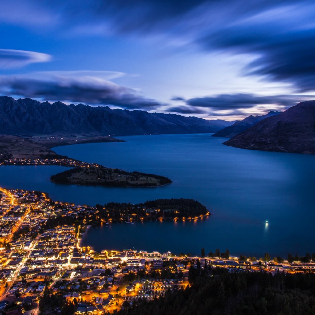 Городок в Новой Зеландии