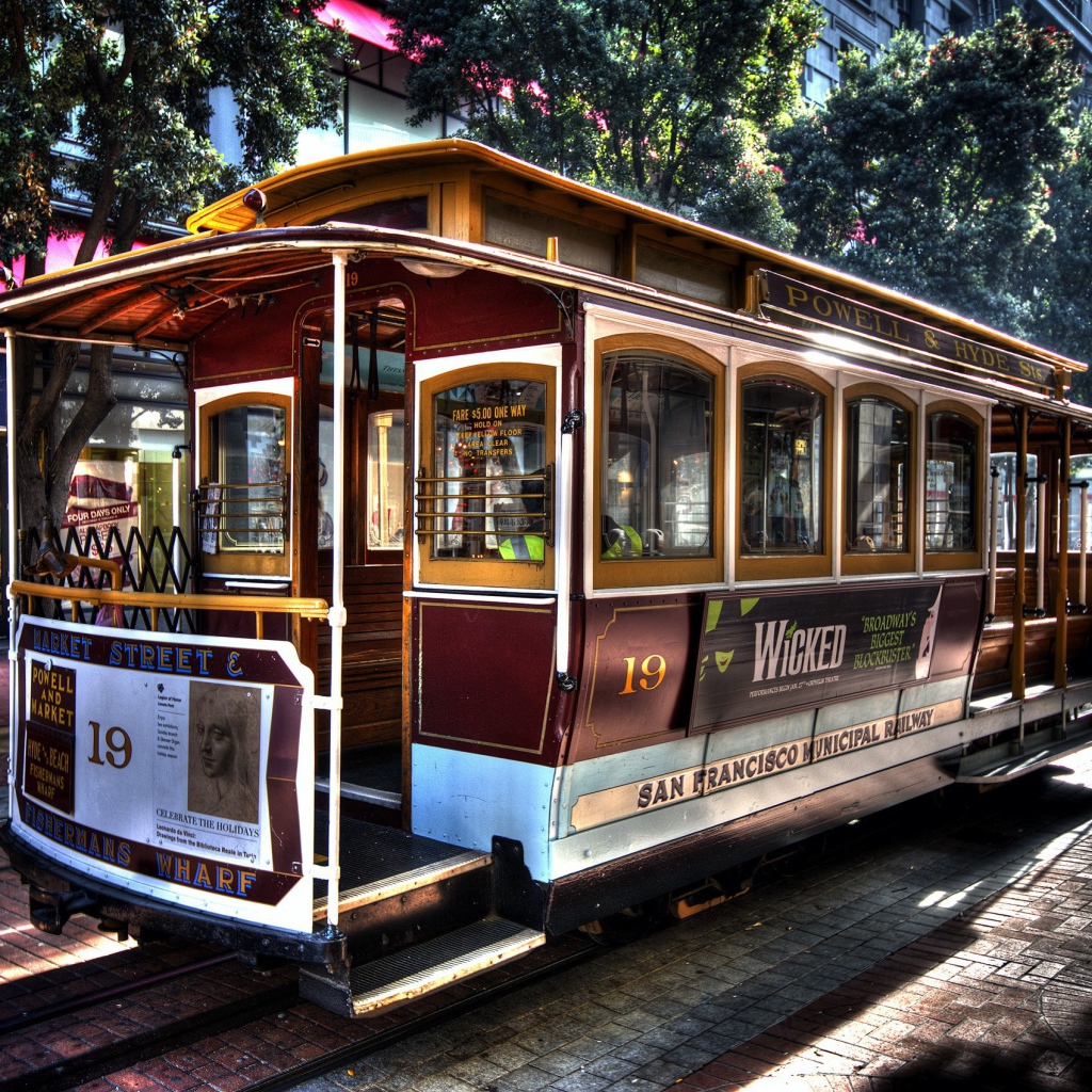 Трамвай символ Сан-Франциско