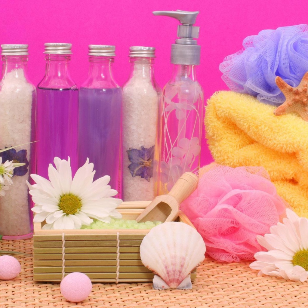 Принадлежности для расслабляющей ванной