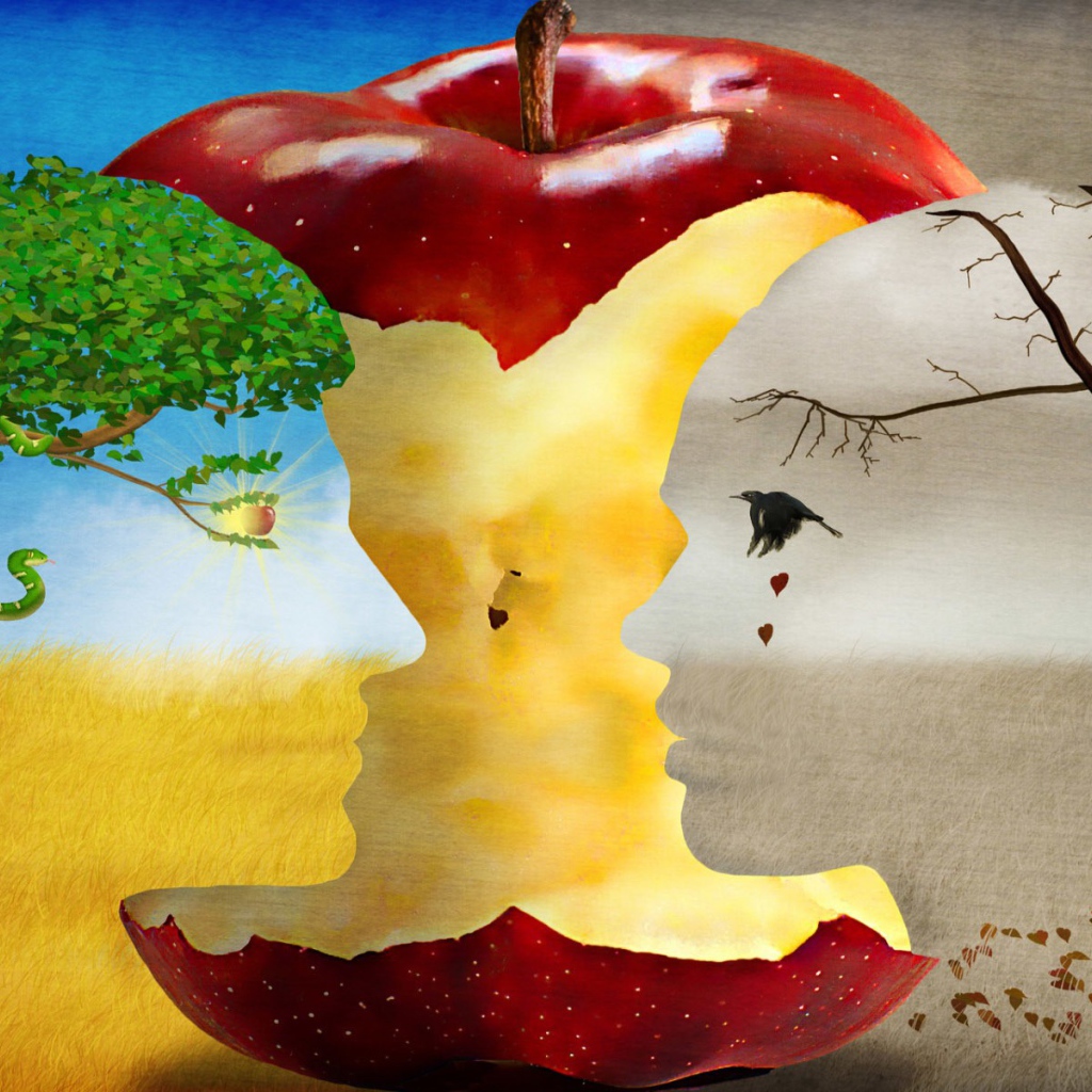 Огрызок яблока между жизнью и запустением