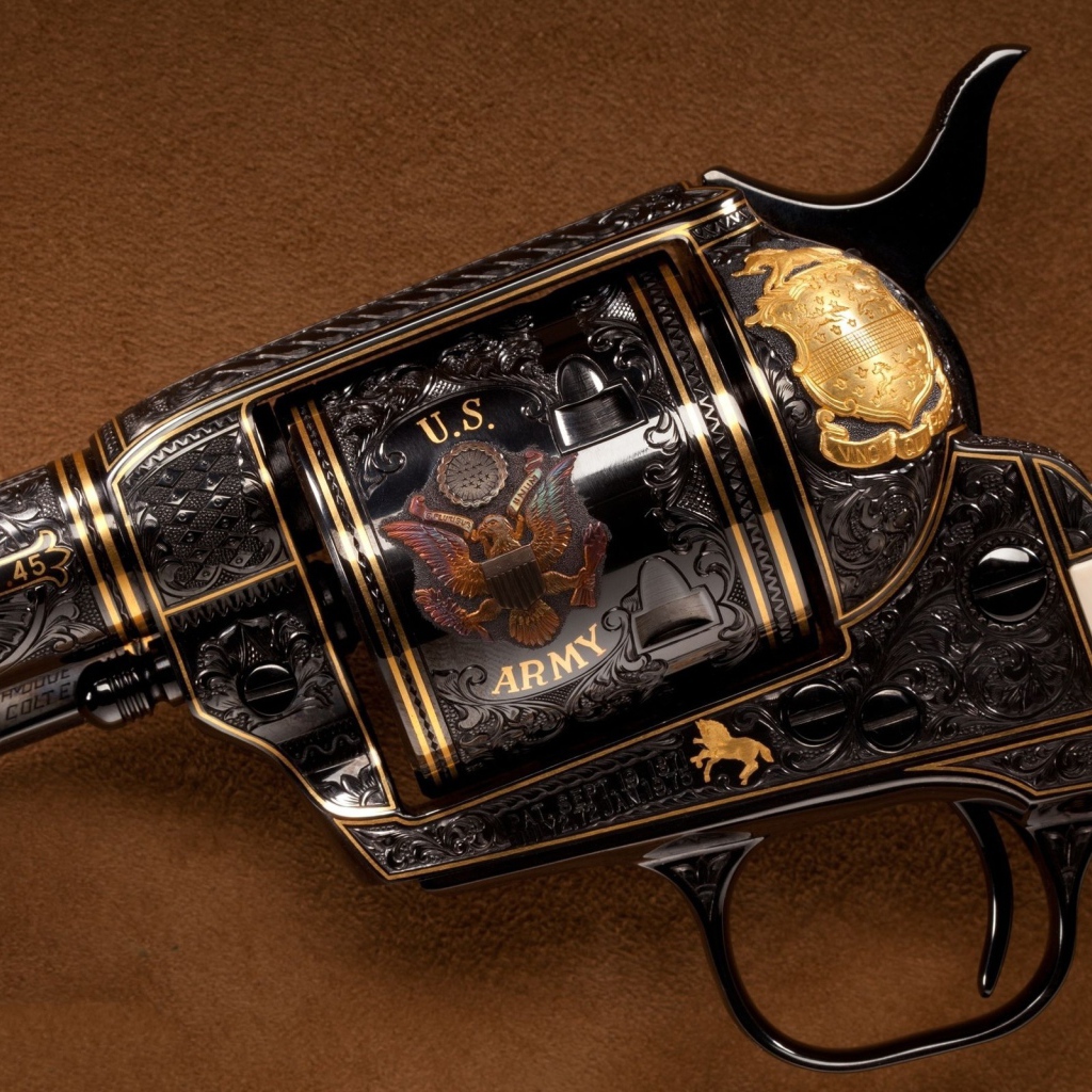 Красивое оружие Кольт