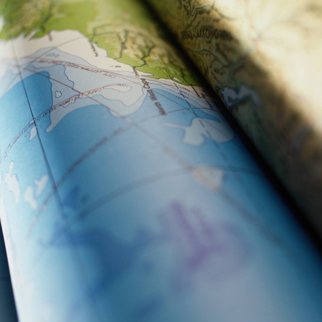 Сверток географических карт