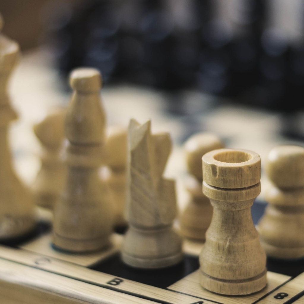 Шахматные фигуры из дерева