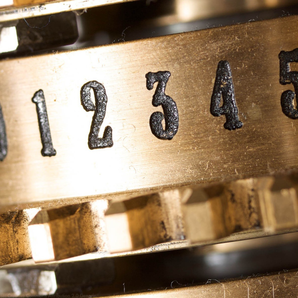 Циферблат кодового замка