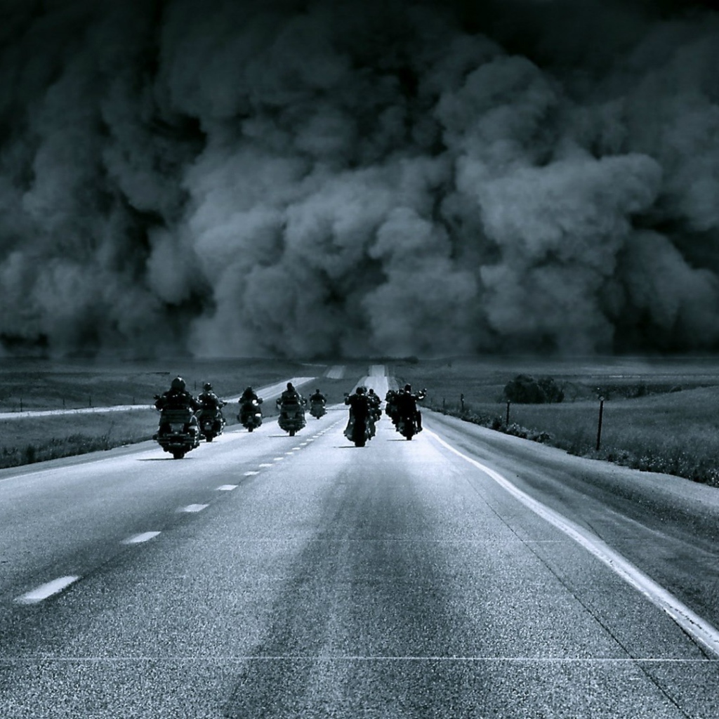 Побег от извержения вулкана